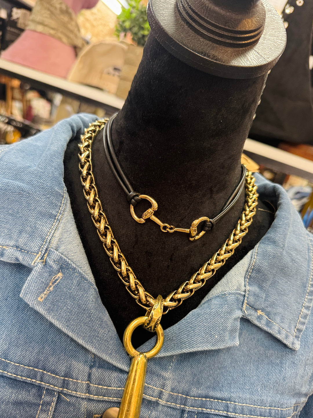 The Horsebit Cord Necklace