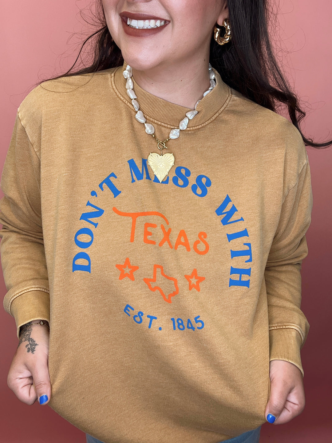 Don't Mess with Texas Mineral Sweatwhirt
