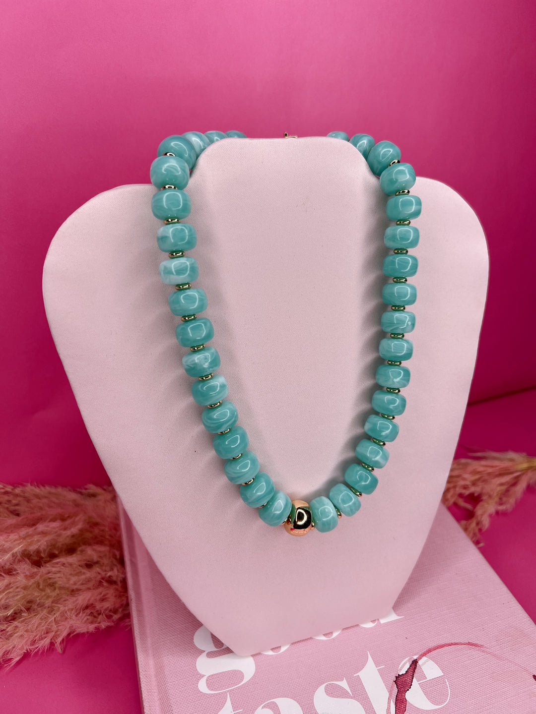 Ocean Eyes Beaded Necklace