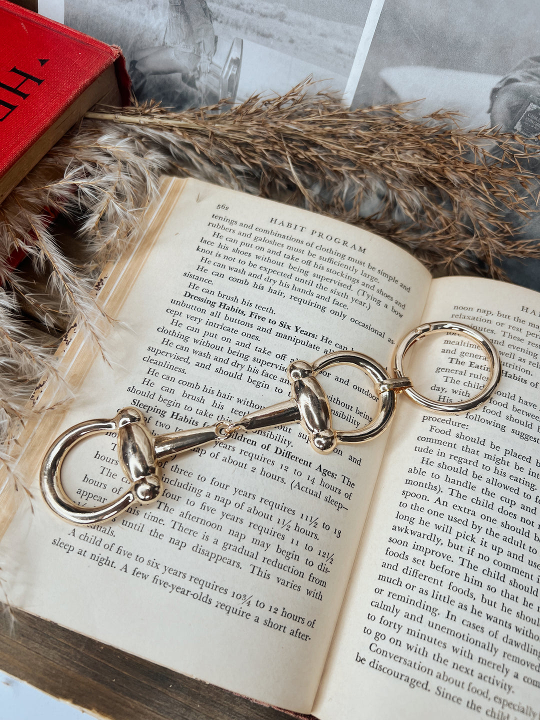 The Traditional Horsebit Keychain