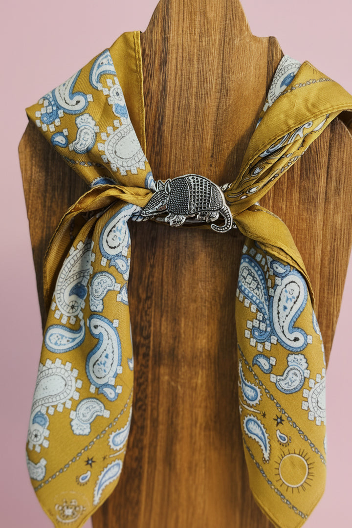 Armadillo Scarf Charm