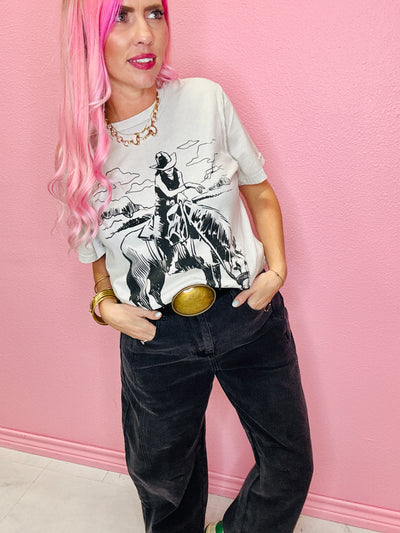 Wild West Cowgirl Graphic Tee