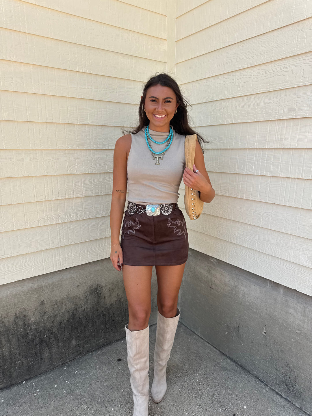 Desert Rodeo Darling Mini Skirt