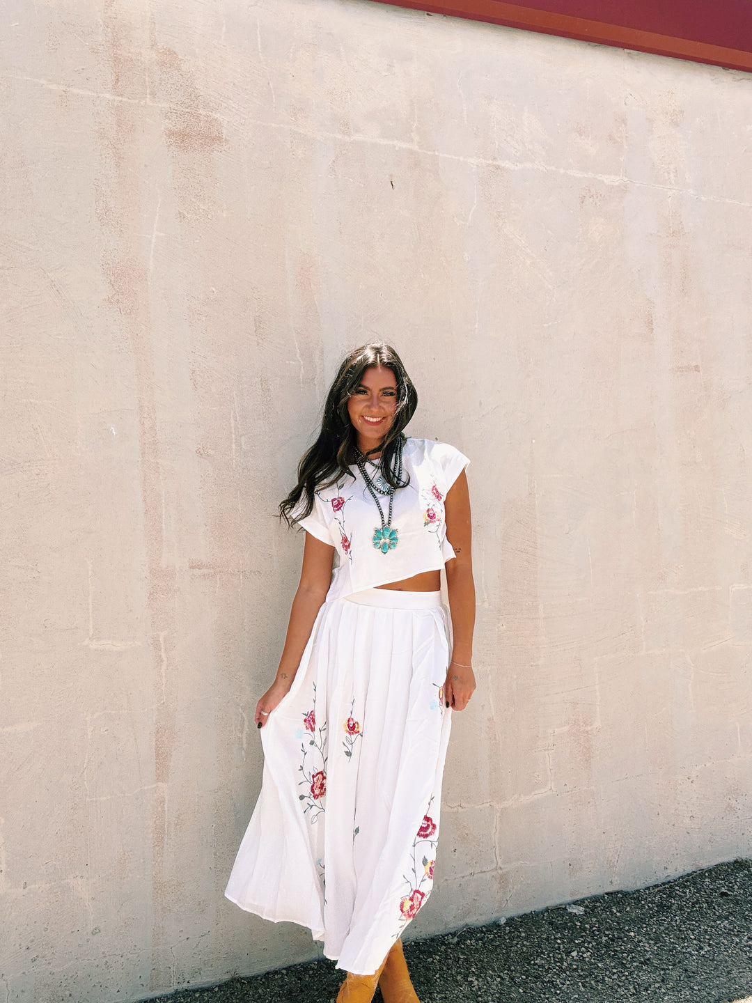 Secret Garden Boxy Floral Crop Top
