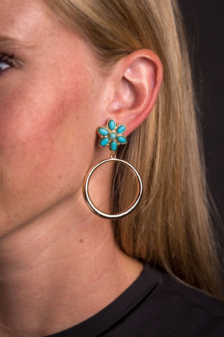 The Terra Squash Blossom Earrings