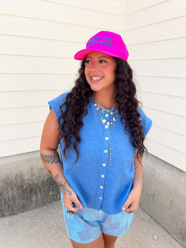 Buttoned & Beautiful Knit Top