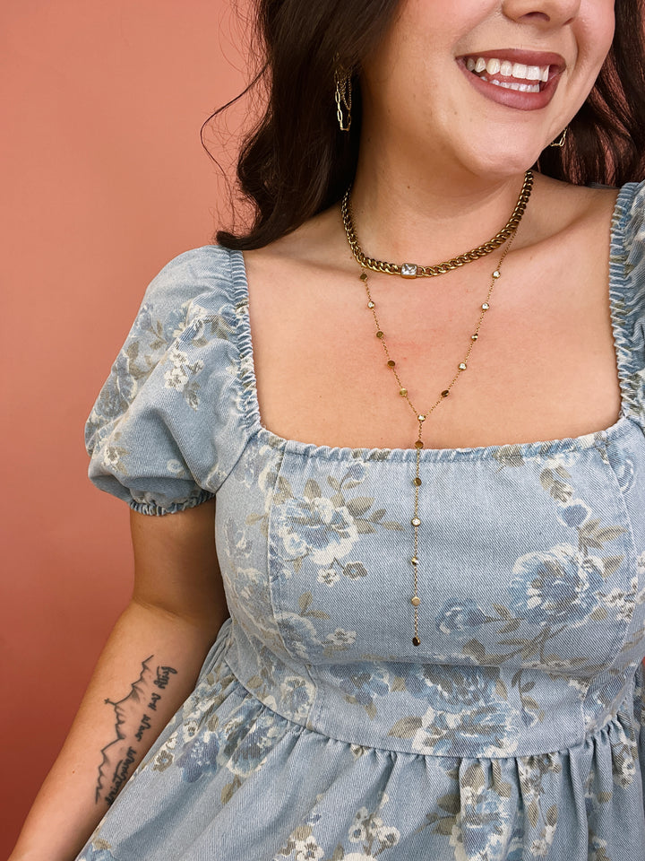 The Bluebell Darling Denim Dress
