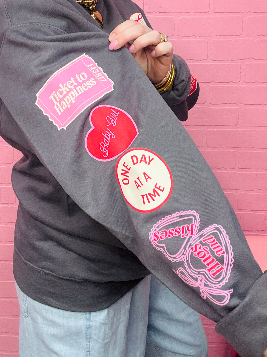 Lover Girl Patch Sweater