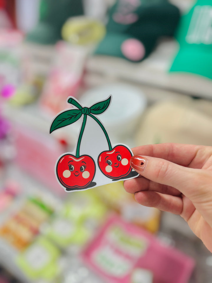 Vintage Cherry Sticker