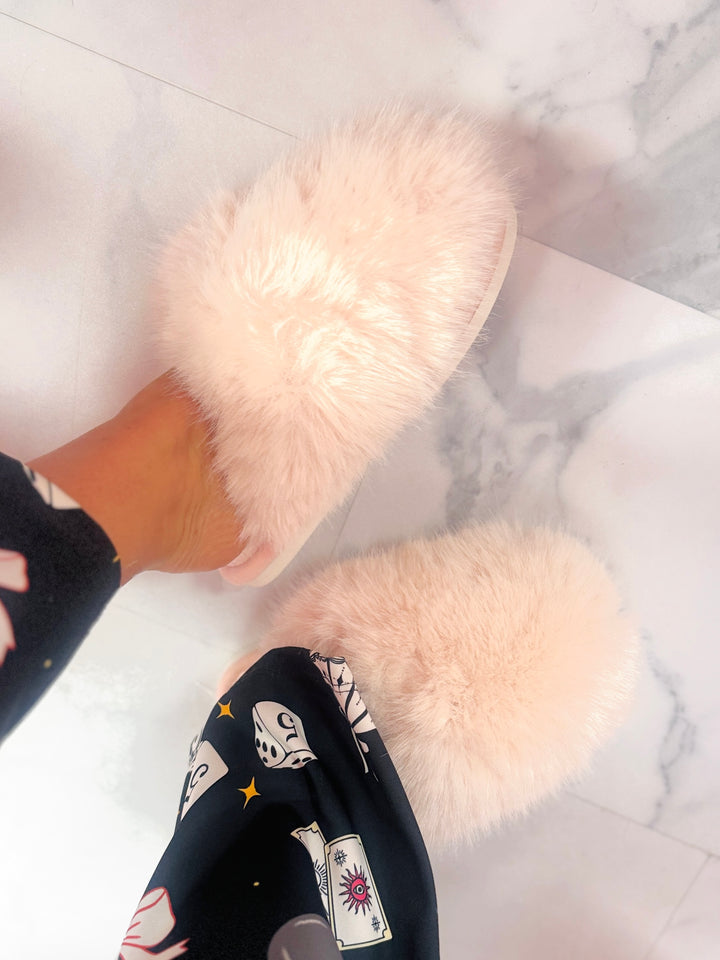 Snowball Plush Slippers