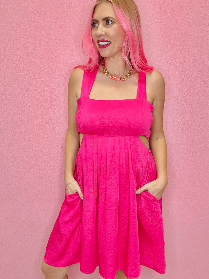 The Houston Cutout Mini Dress
