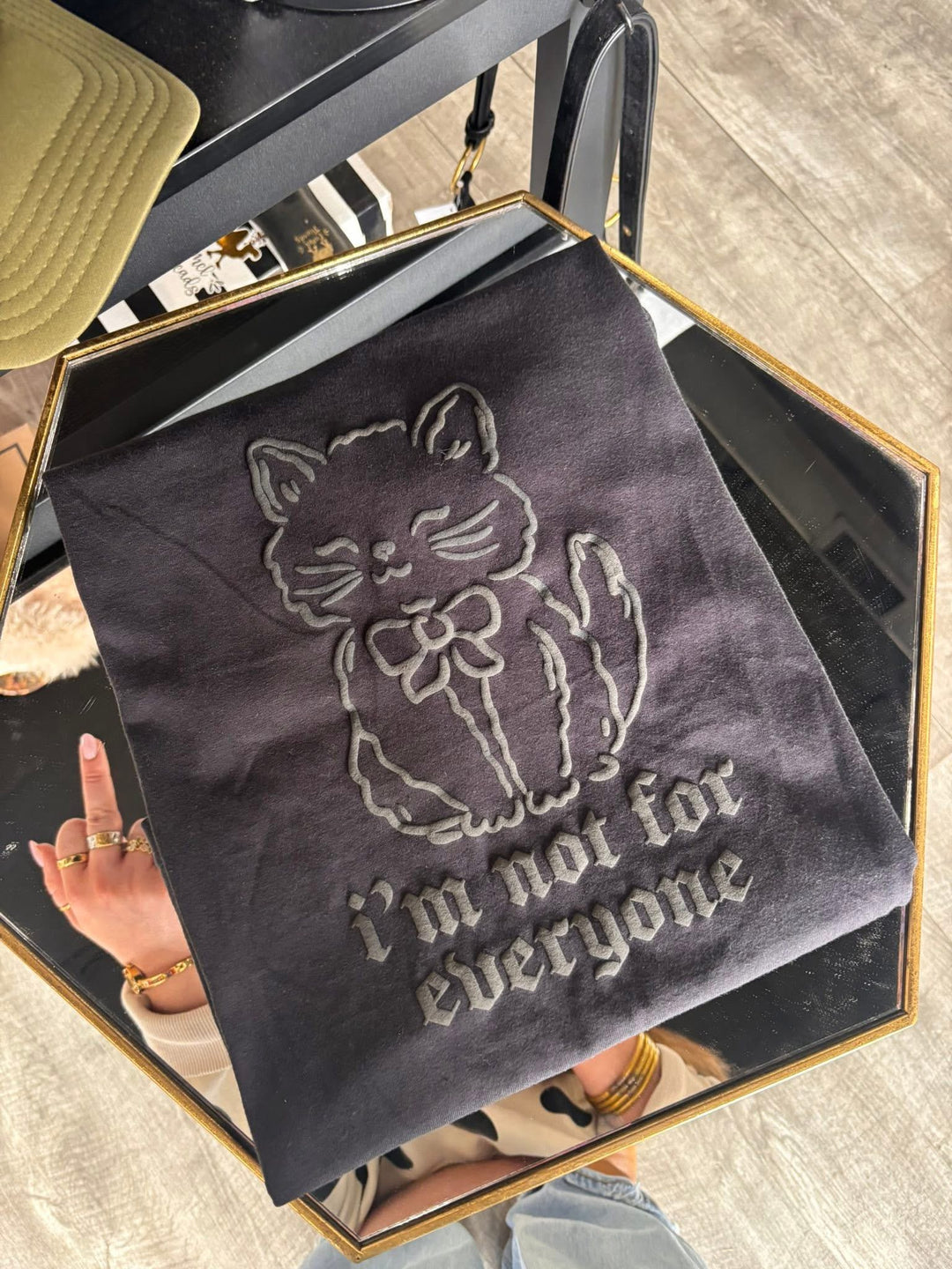 I'm Not For Everyone Cat Graphic Tee