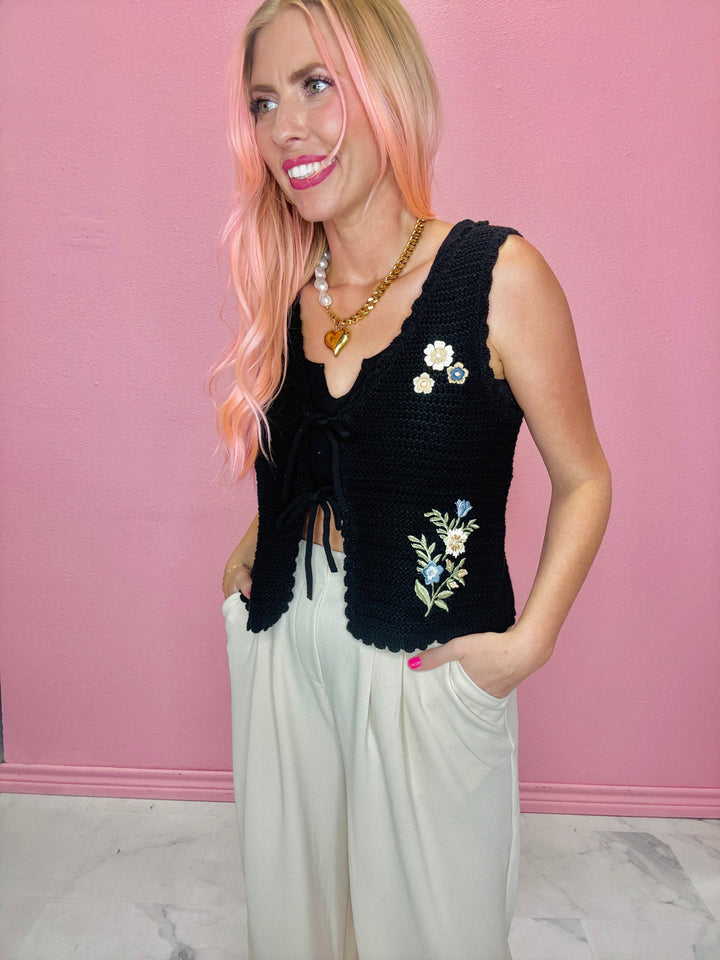 Elanor Crocheted Vest