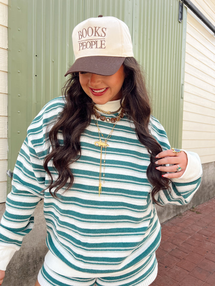 Cozy & Cutie Stripe Shorts