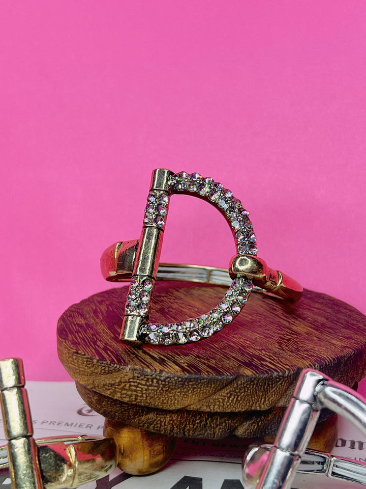 Hannah Horse Bit Stretch Bracelet