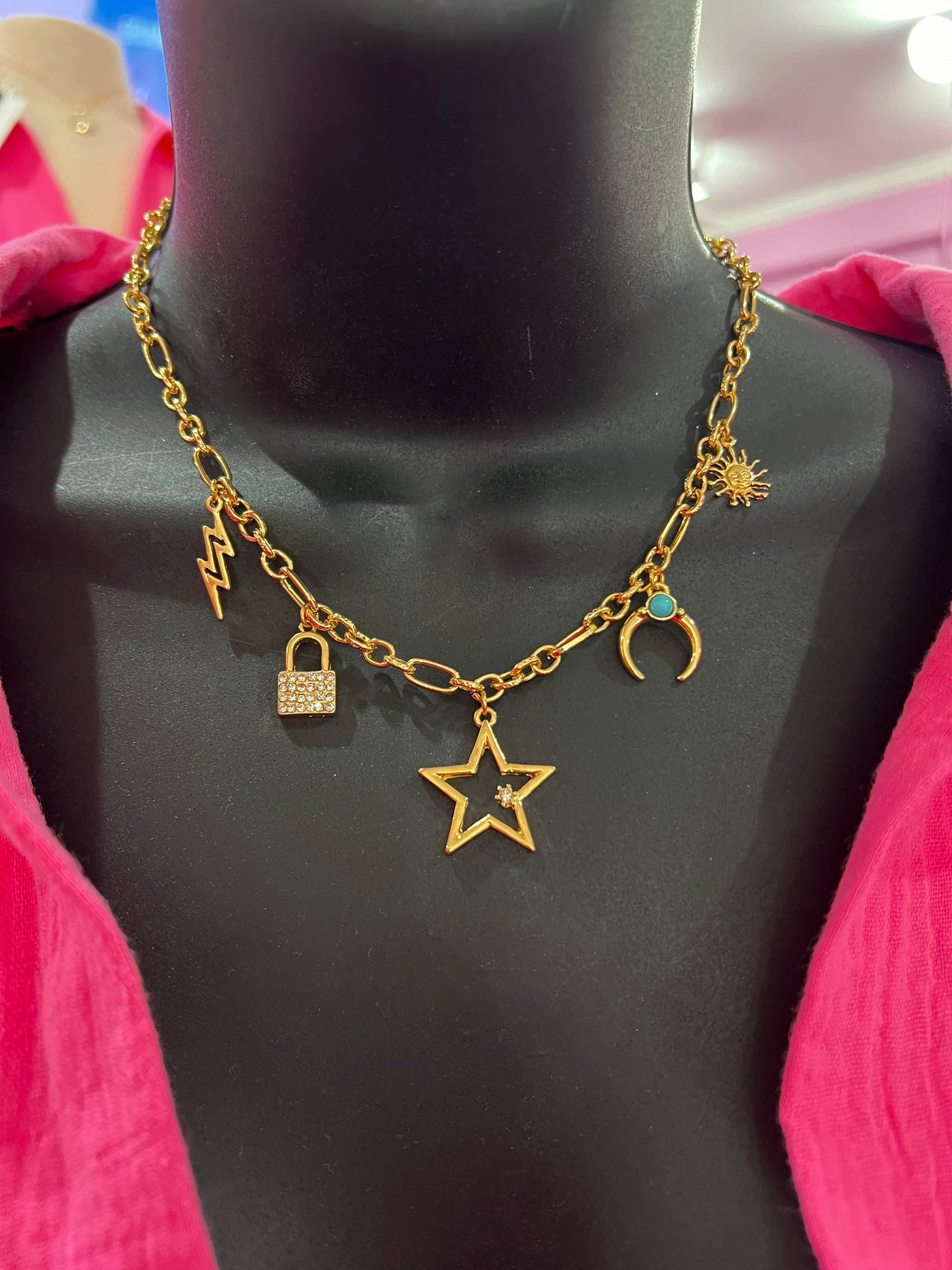 Shining Star Charm Necklace