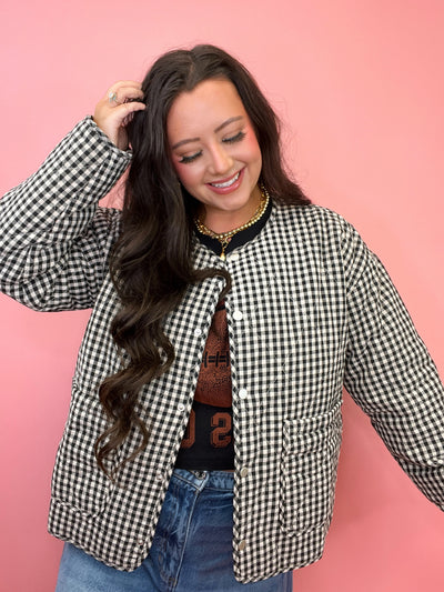 The Gingham Grove Jacket