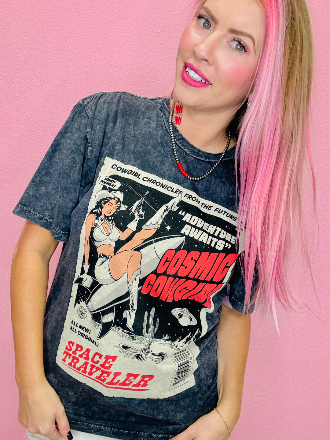 Cosmic Cowgirl Graphic Tee
