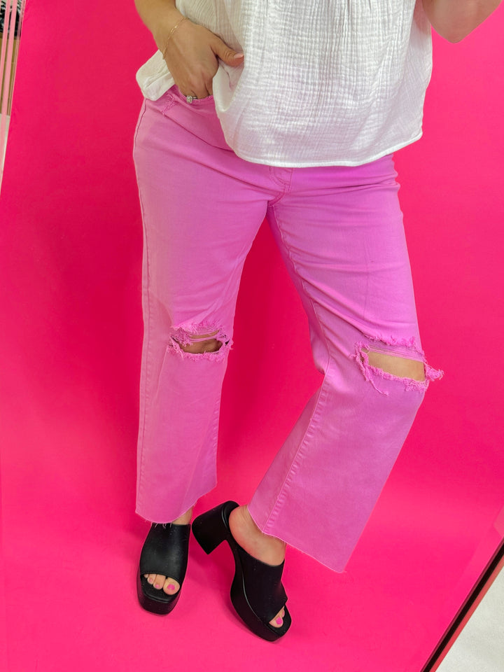 The Kenni Pink Jeans