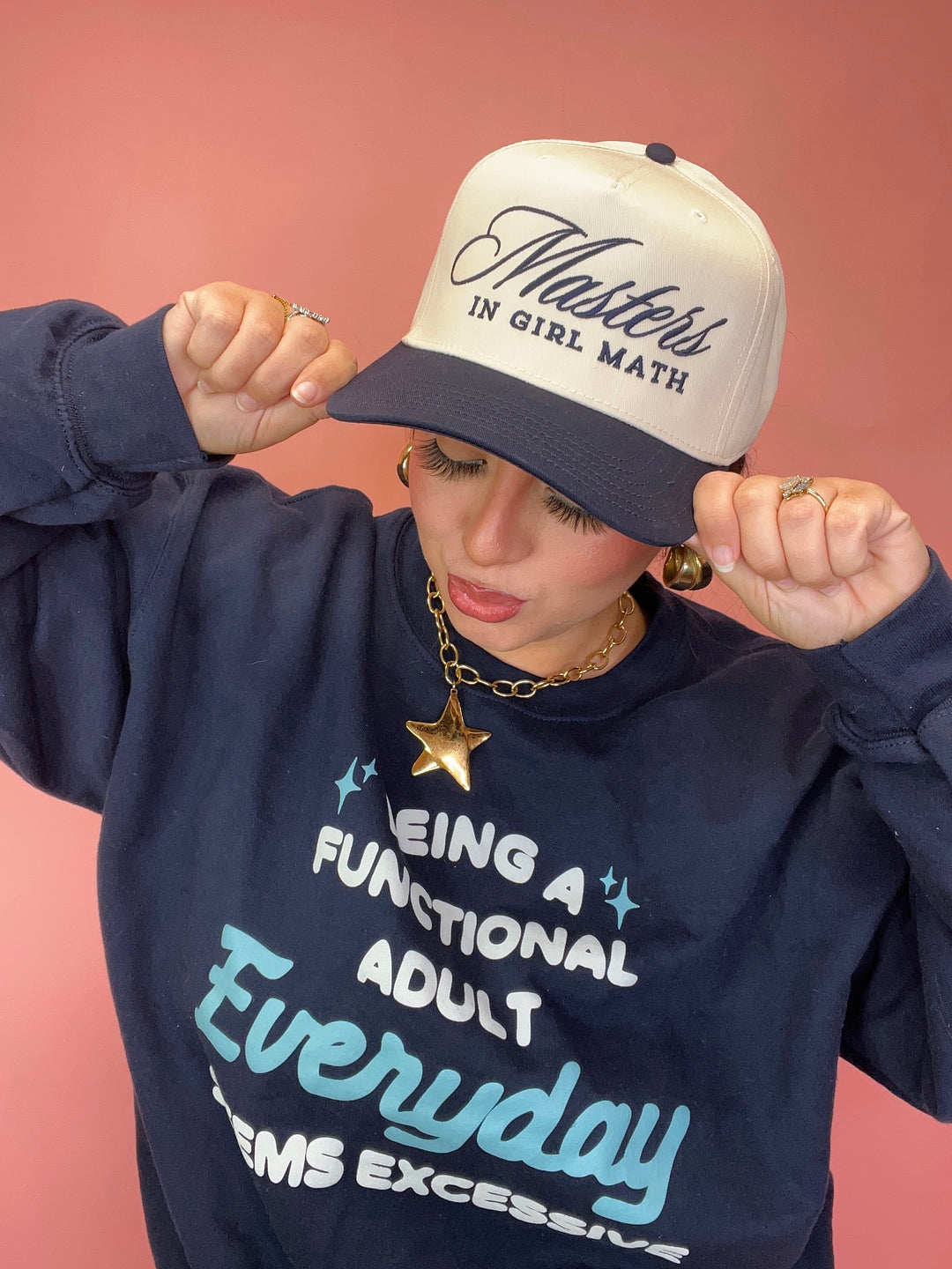 Masters In Girl Math Trucker Hat