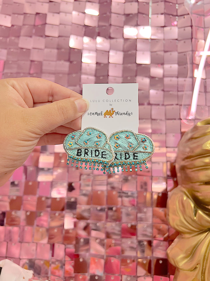 Bride Rhinestone Cowgirl Earrings