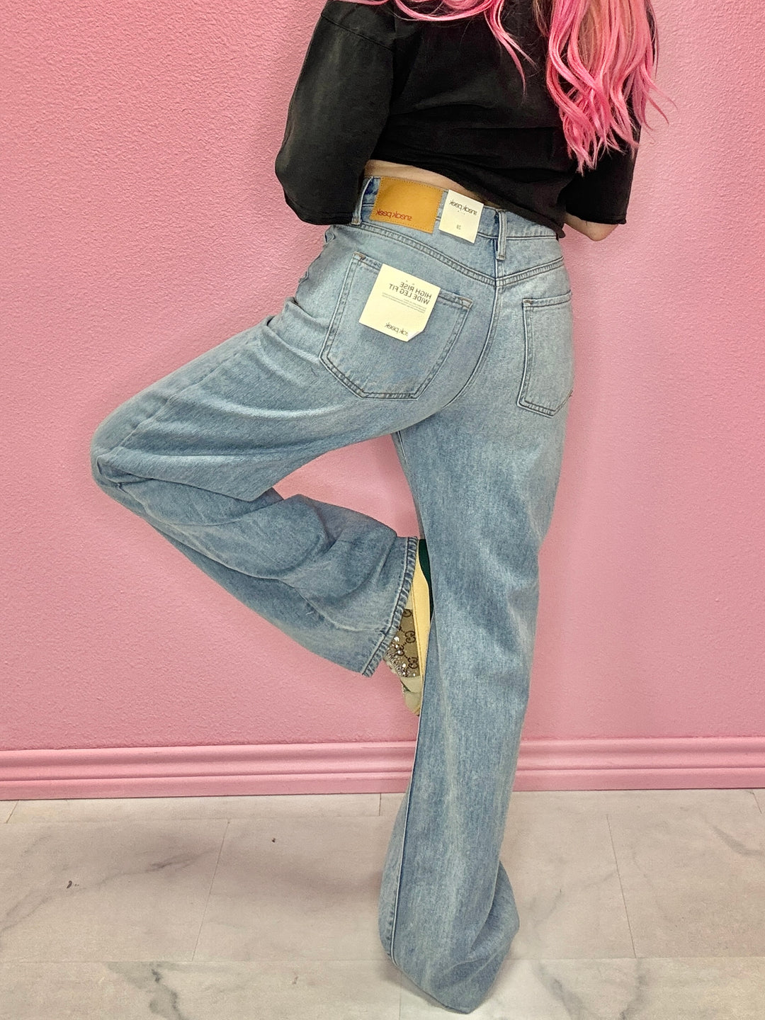 The Darcy Wide Leg Jeans