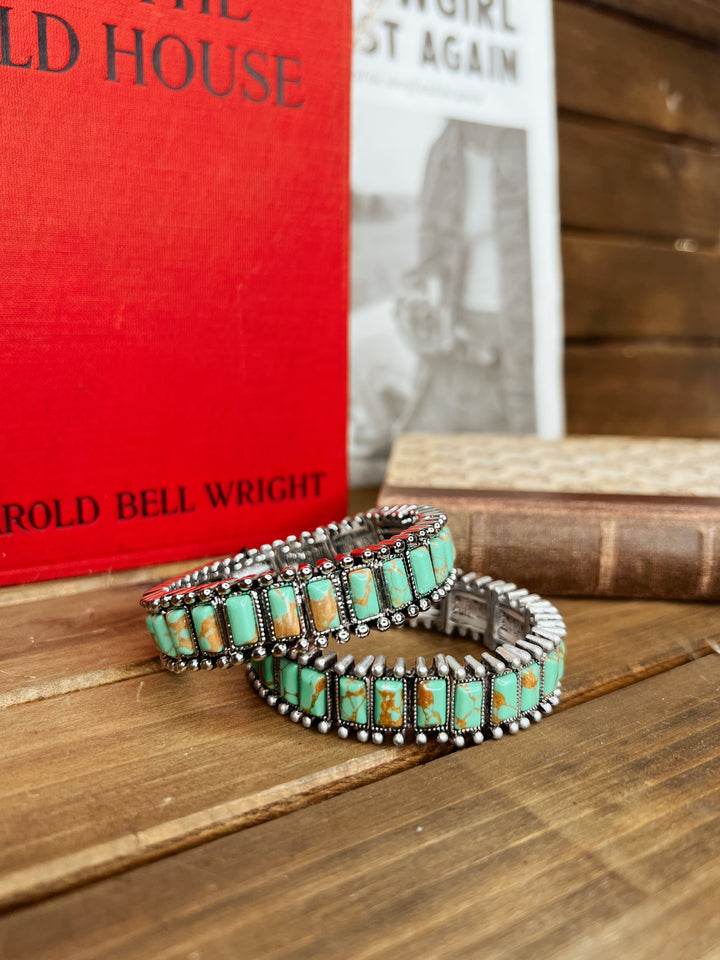 The Tilly Turquoise Stretch Bracelet