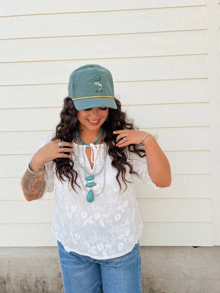 Wildflower Off-Shoulder Romance Top