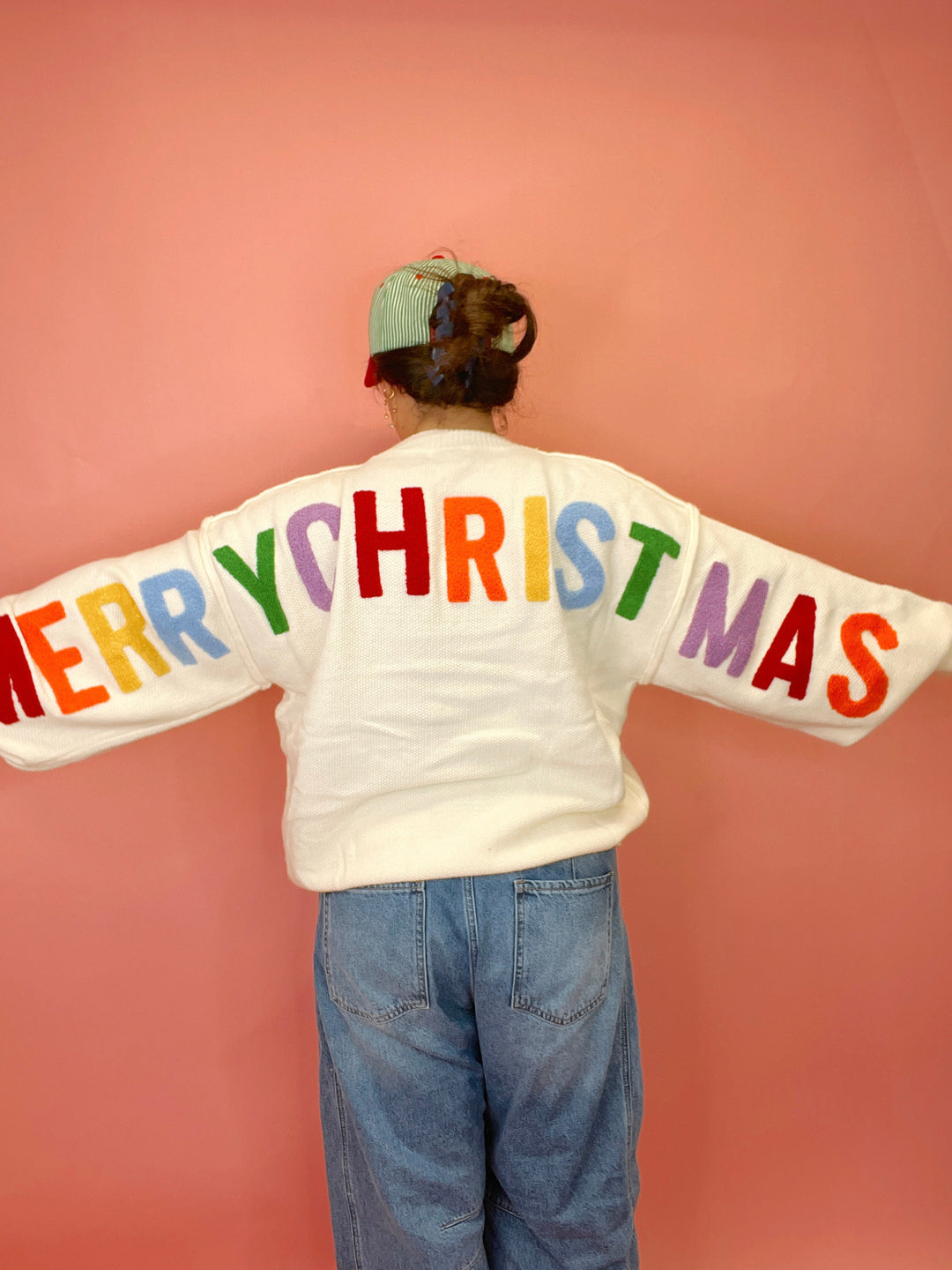 Merry Christmas Oversized Sweater