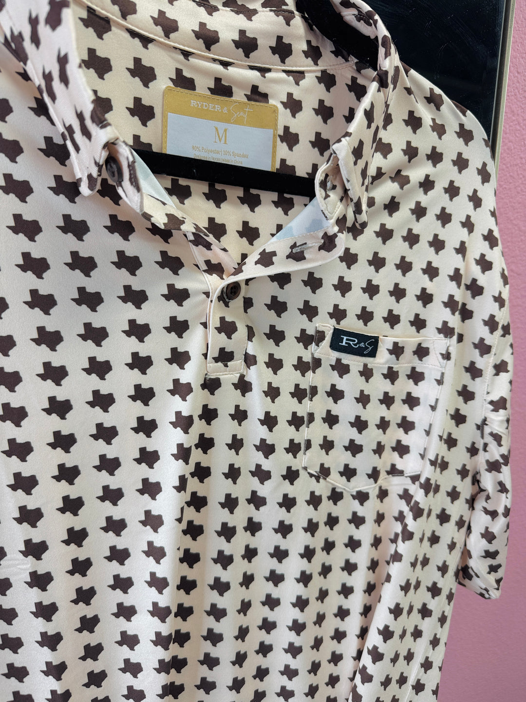 The Ironwood Tan Texas Polo