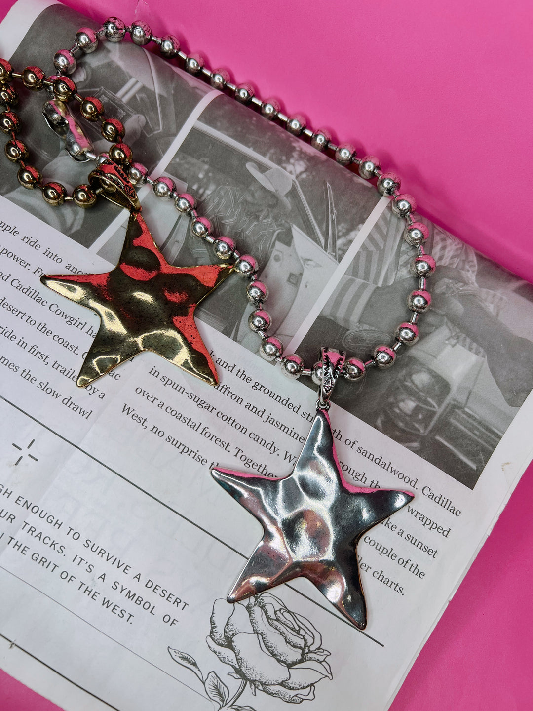 The Supernova Star Necklace