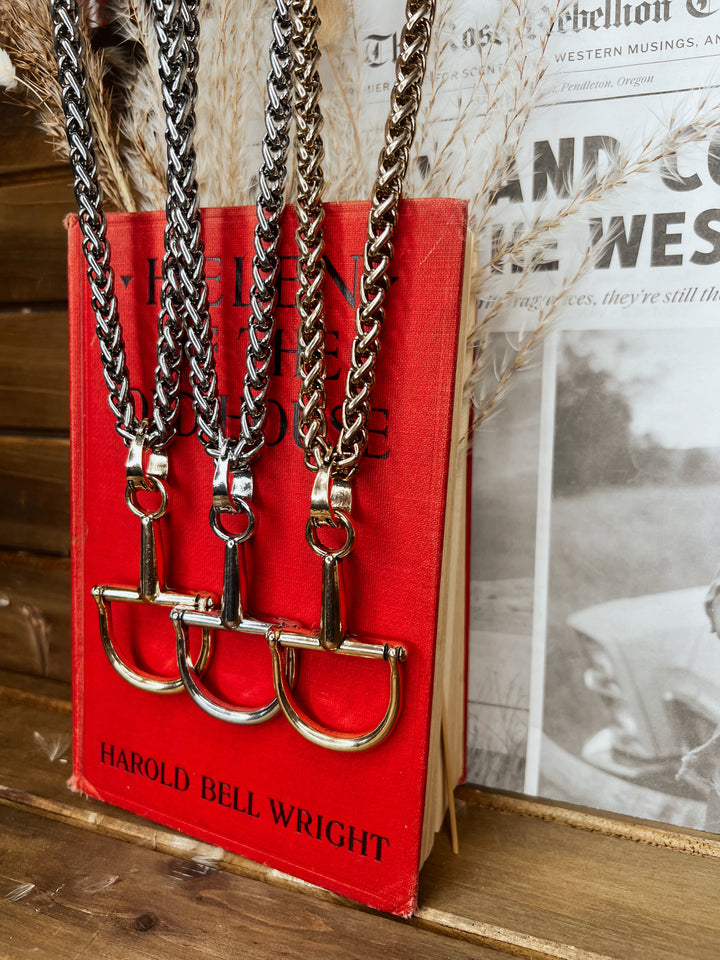 The Mini High Desert Snaffle Necklace
