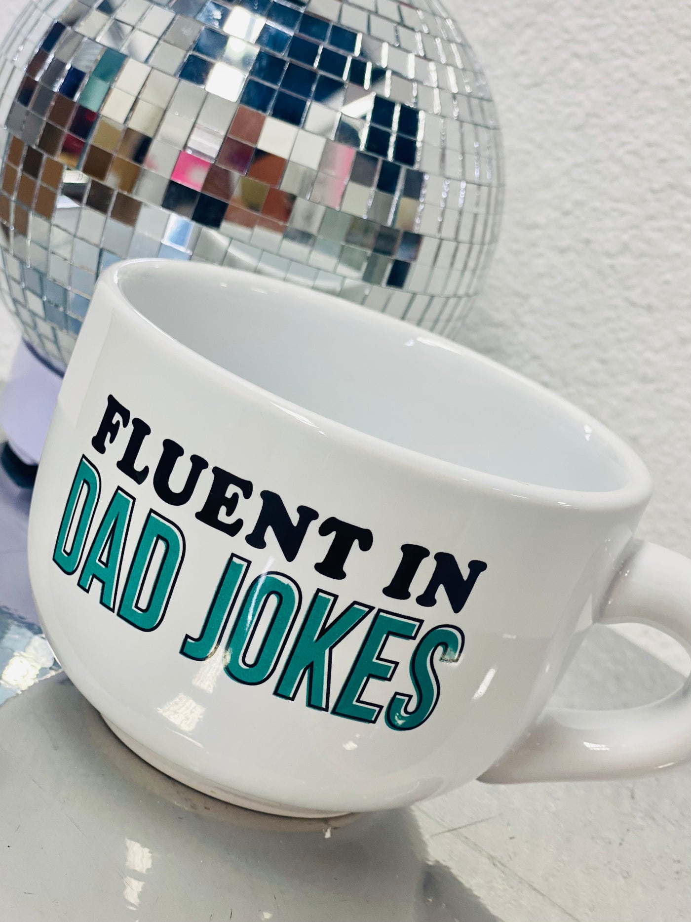 Dad Jokes Cappuccino Mug