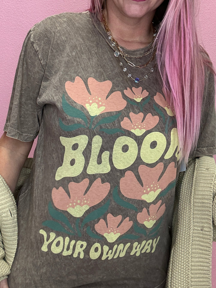Bloom Your Own Way Graphic Top
