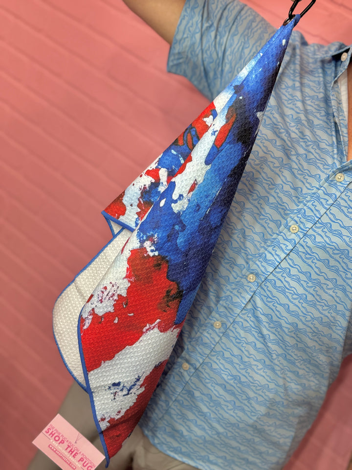 Star Spangled Banger Golf Towel
