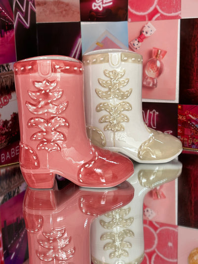 Ceramic Boot Vase
