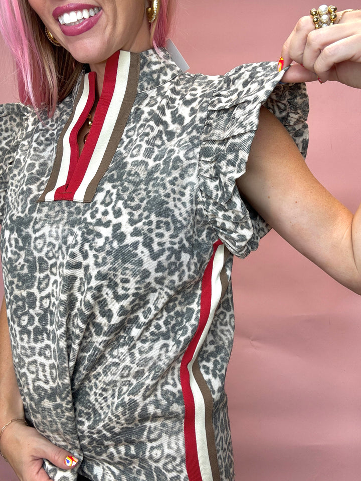 Taupe Temptation Top