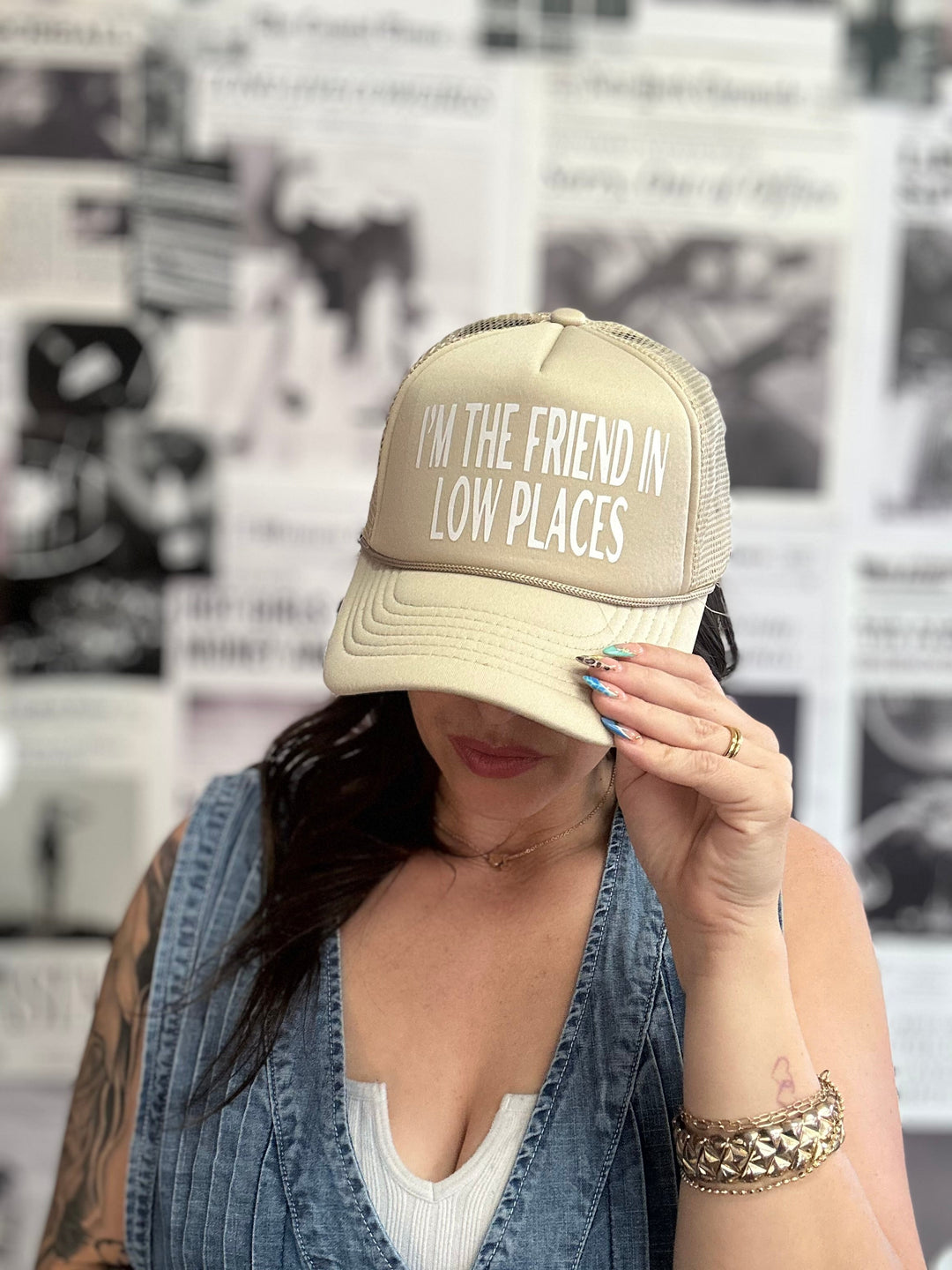 I'm The Friend Trucker Hat