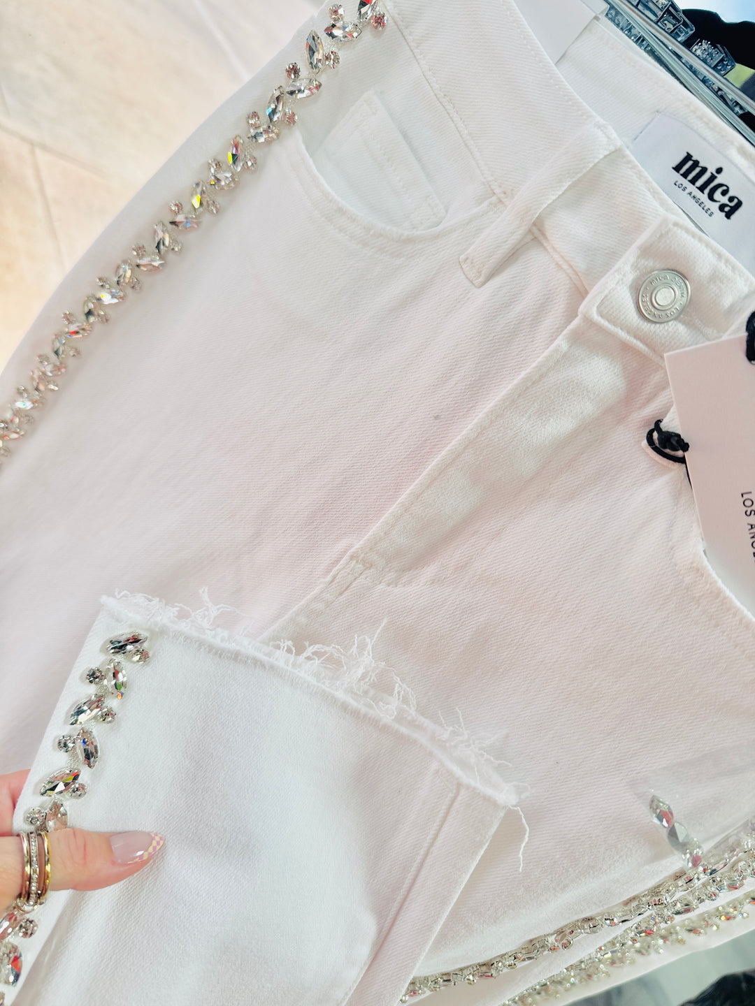 Shine On Side Detail Jeans