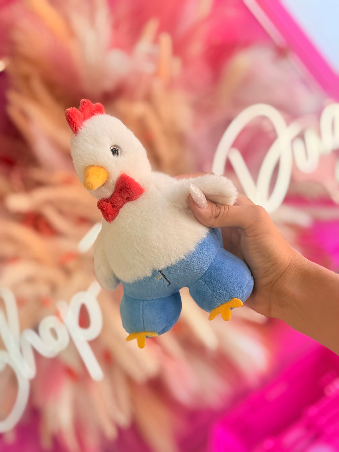 Richard The Rooster In Pants Stuffed Animal