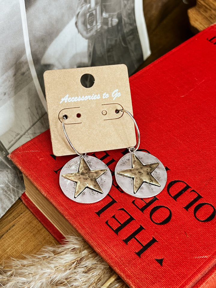 Top Gun Hoop Earrings