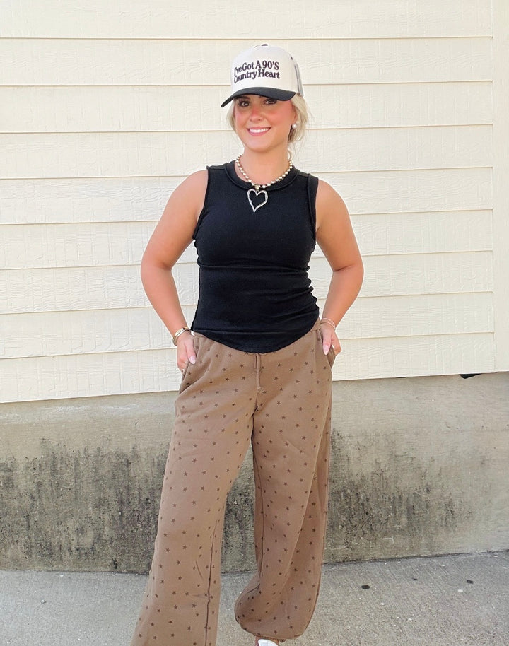Star On Top Jogger Pants
