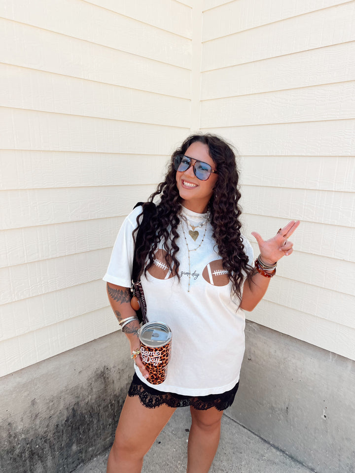 Game Day Bikini Graphic Tee