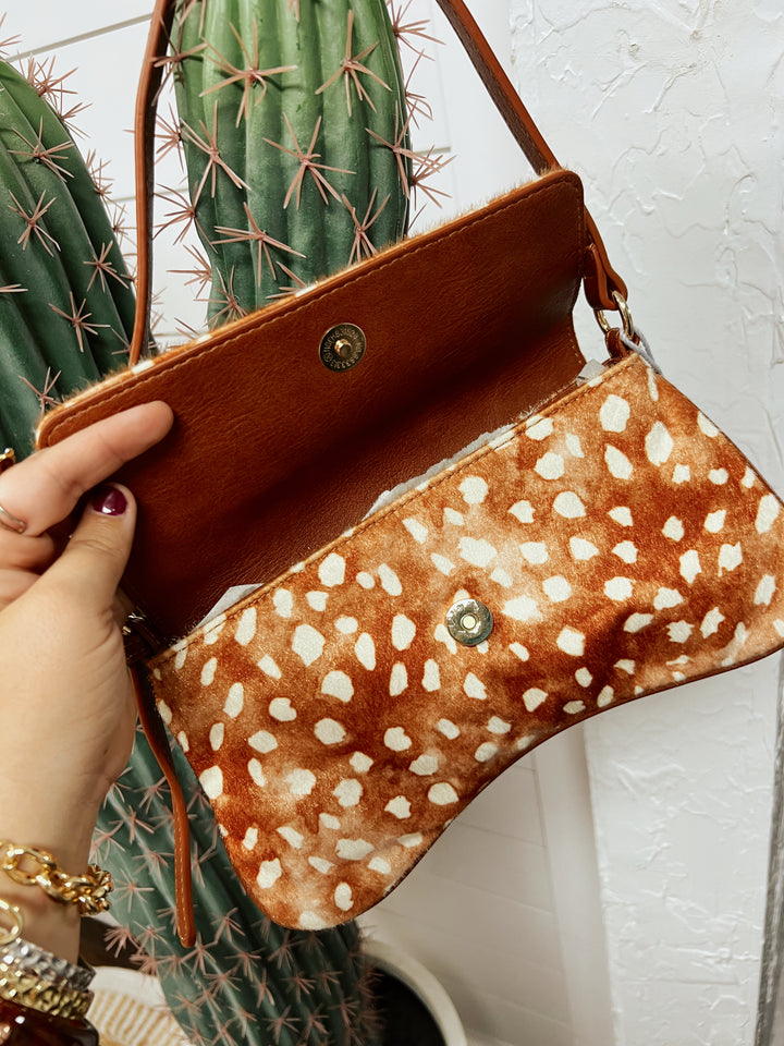 Wild at Heart Horsebit Shoulder Bag