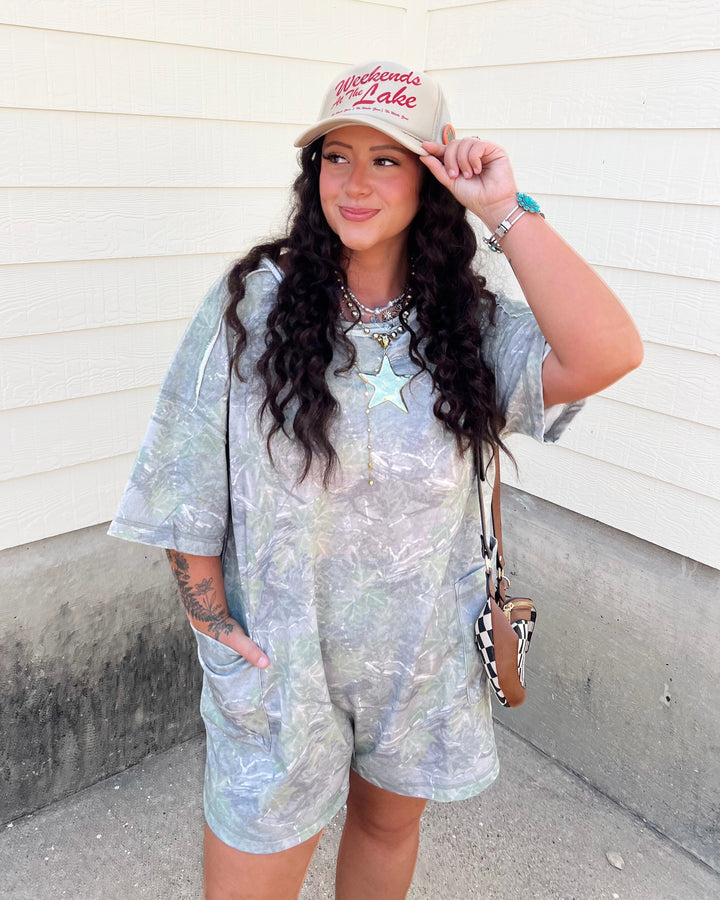Hide & Chic Camo Romper