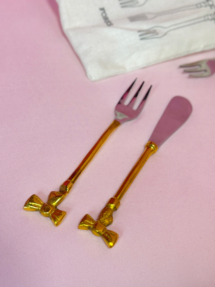 Put A Bow On It Appetizer Spreader Knives