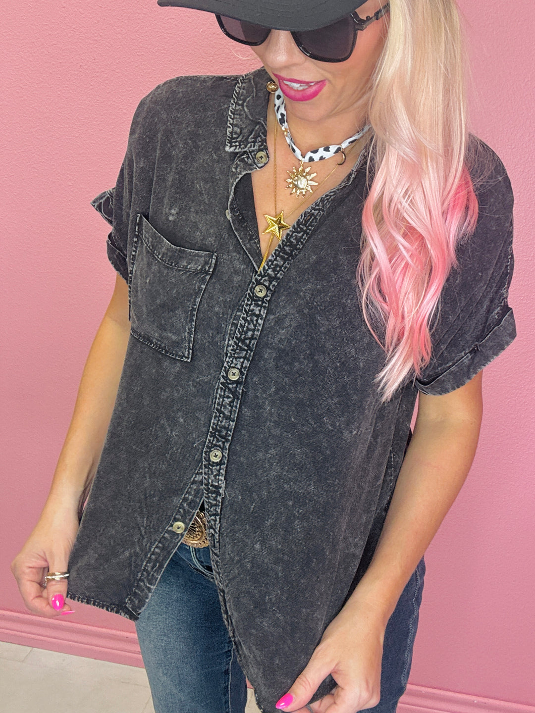 The Rany Mineral Wash Top