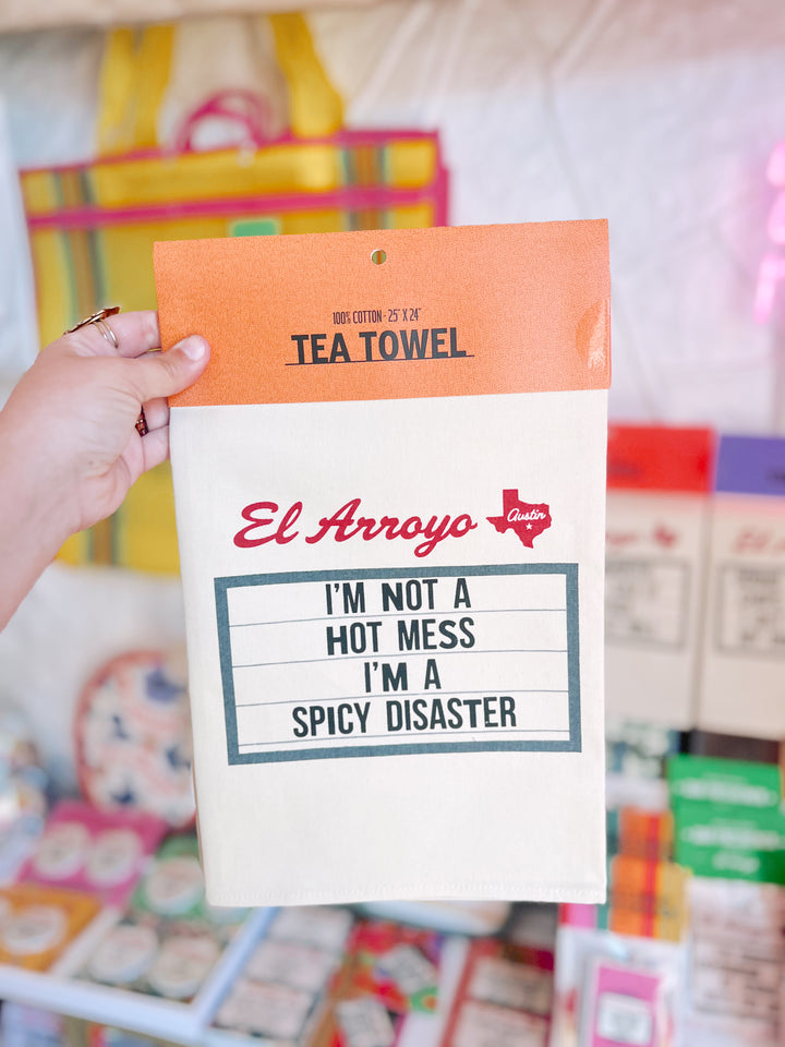 Spicy Disaster Dish Towel