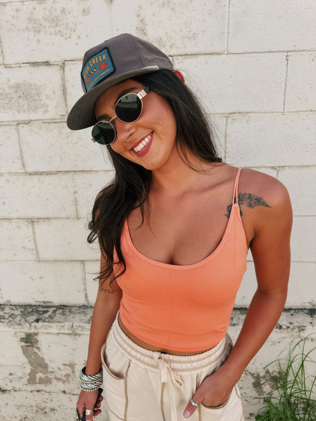 Pretty in The Sun Crop Tank