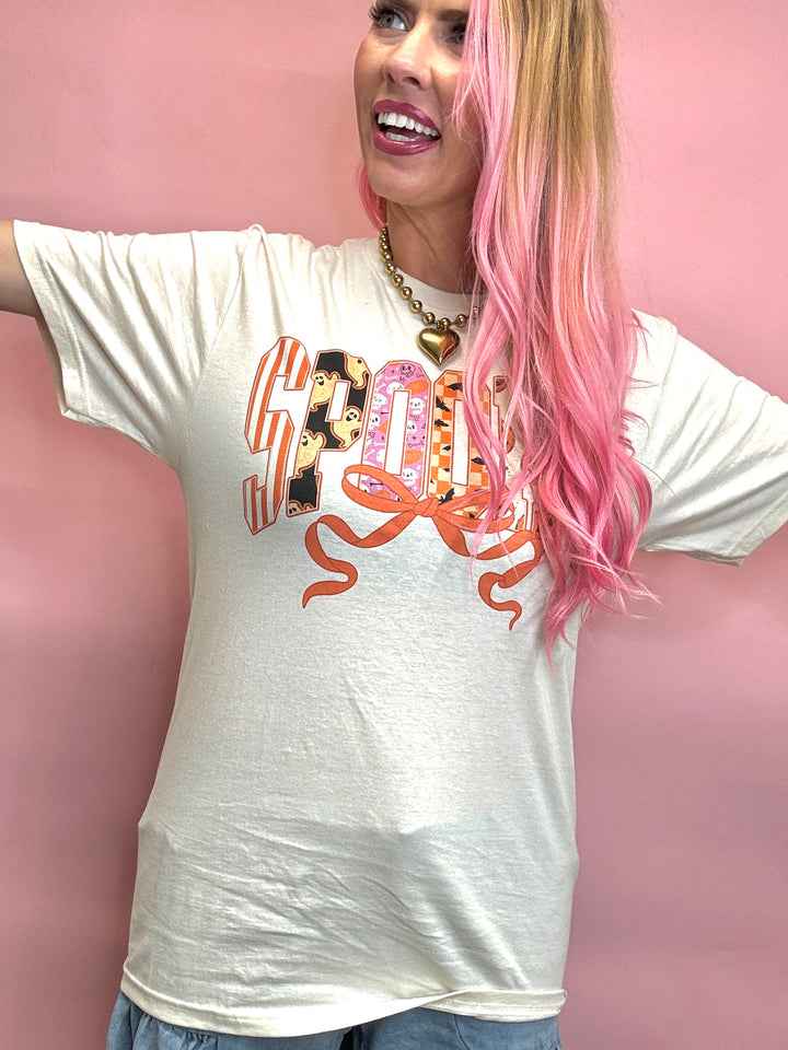 Spooky Bow Graphic Tee